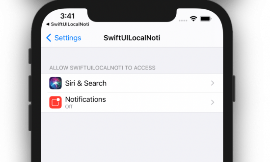 lead the users to Settings to enable notifications